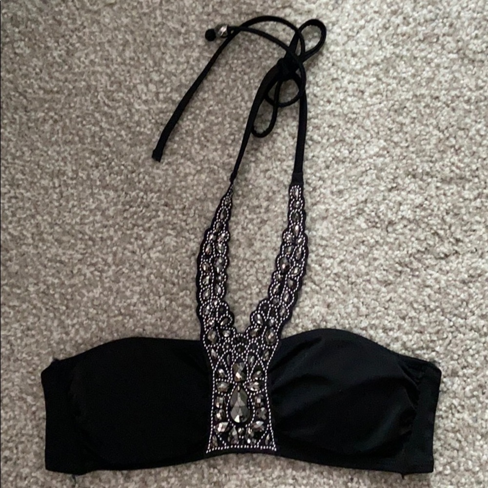 EMBELLISHED BIKINI TOP